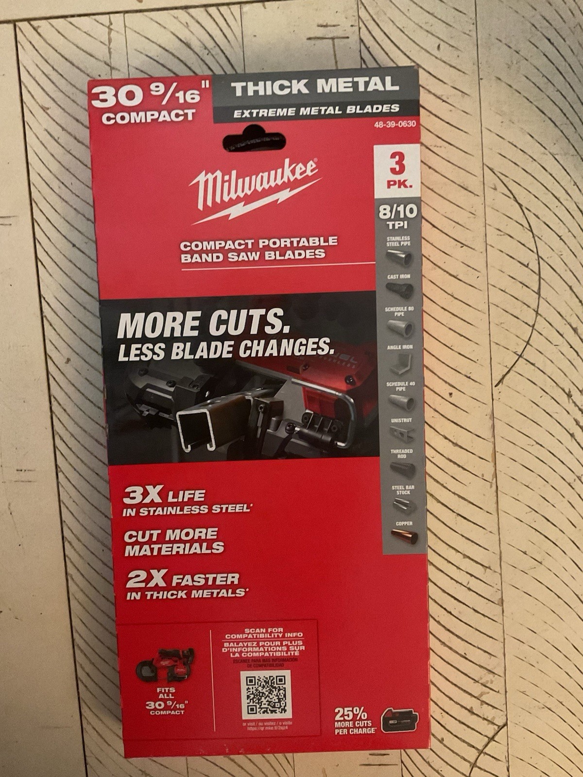 Milwaukee 48-39-0630 Compact Extreme Thick Metal