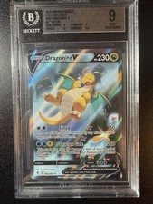 Pokemon Dragonite V Alternate Full Art 192/203 Evolving Skies Holo picture
