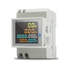 Electric Din Rail 40-300V 45-65HZ Digital LCD KW Energy Consumption Meter picture