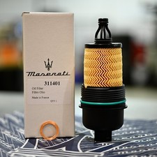 OEM 311401 BRAND NEW MASERATI GHIBLI LEVANTE V6 QUATTROPORTE OIL FILTER W GASKET picture