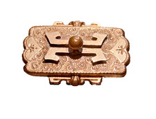Antique Victorian Brooch Gold Filled Beautiful Design picture