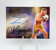 2025 Leaf in the Game Used CONOR MCGREGOR Vignette Auto /3 picture