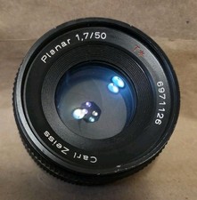 Carl Zeiss Planar T 50mm f/1.7 C/Y Mount Camera Lens for Contax Yashica #6971126 picture