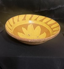 Antique Hunza Clay Pottery Ceramic Bowl 9”  picture