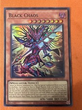 YUGIOH - Asian English - Black Chaos - Super Rare- OCG Back - CORI- AE001 picture