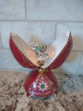 The Bradford Exchange Fortune’s Smile Music Box WITH CERTIFICATE OF AUTHENTICITY picture