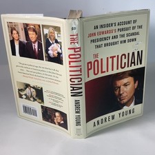 The Politician Andrew Young 1st Edition Hardcover w/ DJ Good picture