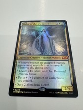 MTG - Hylda of the Icy Crown - WOE - M - Foil - 206 picture