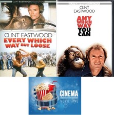 EVERY WHICH WAY BUT LOOSE/ANY WHICH WAY YOU CAN Clint Eastwood Double DVD NEW picture