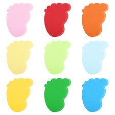 72PCS Footprint Cutouts Paper Feet, Colorful Feet Cutout picture