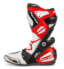 Forma ICE PRO motorcycle boots racing red track motogp road race riding gear picture