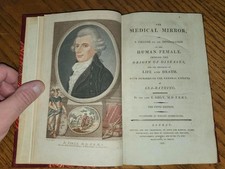 RARE 1807 E.SIBLY book MEDICAL MIRROR Treatise on Impregnation of Human Female picture