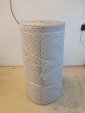 BRADY SPC ABSORBENTS MRO30P Absorbent Roll,Universal,Gray,150 ft.L picture