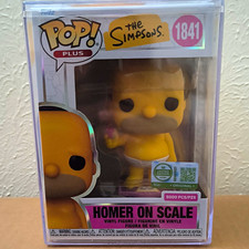 Funko Pop Plus Simpsons Homer on Scale #1841 LE 5000 with Protector picture