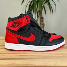 Size 9.5M / 11W - Nike Air Jordan 1 Retro Satin Bred picture