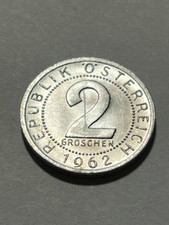 1962 Austria 2 Groschen Unc #1430 picture