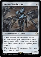 2024 Magic: The Gathering: PIP - Solemn Simulacrum (#240, R, Near Mint) picture