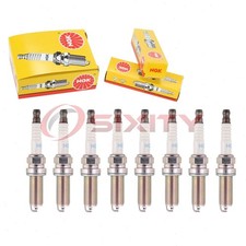 8 pc NGK 93961 LKAR7C-9 Standard Spark Plugs for Ignition Wire Secondary  ae picture