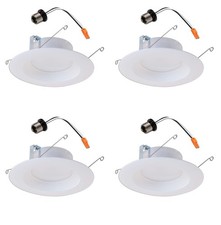 (case of 4) Halo 5-inch and 6-inch Integrated LED Recessed Ceiling Light 90 picture