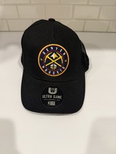 New Ultra Game NBA Basketball Denver Nuggets Snapback Hat Black Brand New #D picture