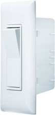 MOBILE HOME PARTS SELF CONTAINED PADDLE  (TOGGLE) LIGHT SWITCH - WHITE picture