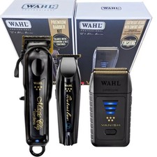 NEW Wahl Cordless Black Magic Clip Clipper Detailer Trimmer Vanish Shaver SET picture