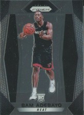 2017-18 Panini Prizm Bam Adebayo #51 Rookie Card RC Miami Heat Base NBA picture
