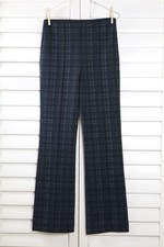 LYSSE New York NWT $128 Ponte Pull On Plaid Straight Leg Pants Size Medium picture