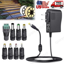 12V 2A Power Supply Regulated DC Power Adapter with 8 Tips, Charger Transformer picture