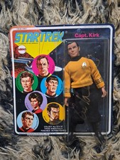 1974 Captain Kirk Mego Signed By William Shatner MOC Unpunched Pristine picture
