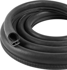 Automotive Door Weather Stripping Car Door Rubber Edge Trim Seal Strip 25Ft picture