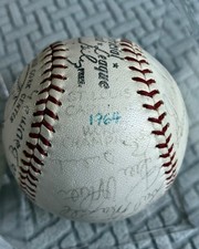1964 St. Louis Cardinals Team Signed Baseball: 24 Signatures. Beckett Reviewed picture