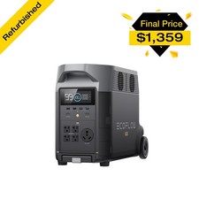 EcoFlow DELTA Pro 3600Wh Power Station Generator Certified Refurbished, LFP picture
