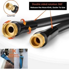 150 ft Heavy Duty Hybrid Garden Hose – Flexible & Lightweight Outdoor Artistan picture