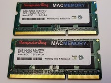 16GB 2x8GB DDR3 1333MHz PC3-10600 SODIMM Mac Memory for MacBook Air/Pro Mac RAM picture