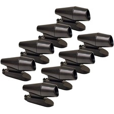 CITKOU 8Pcs Deer Whistles for Vehicles Wind Activated Black picture