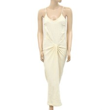 Free People Endless Summer Allure Maxi Dress Slim Sarong Beach Slip M New 256962 picture