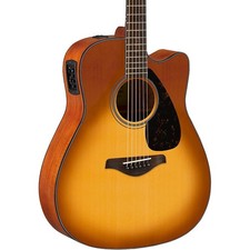 Yamaha FG Series FGX800C AcousticElectric Guitar Sand Burst picture