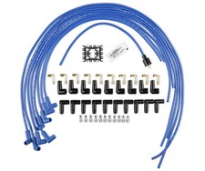 ACCEL 4039B Spark Plug Wire Set - Super Stock Copper Core 8mm - 90 Deg. Boots - picture