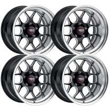(Set-4) Weld Solana Street 18x10 5x4.75/5x120.65 Black Milled 28mm Wheels 18 picture