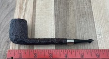 Vintage Peterson's Donegal Rocky 264 Estate  Tobacco Pipe Sterling Silver Band picture