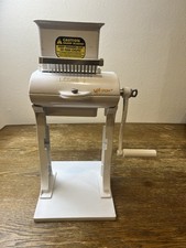 Weston Manual Meat Cuber Tenderizer Stand Hand Crank Deer Processing picture