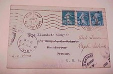 FRANCE  COVER CIRCA 1900 PARIS  B/S USA picture