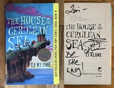 SIGNED TJ Klune The House in the Cerulean Sea B&N Exclusive PB Sprayed Edges picture