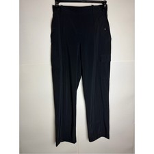 Athleta Vienna Cargo Pants Size 8 Black Stretch Utility Travel Pants picture