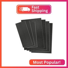 Kalolary Carbon Fiber Sheet 250 X 100 X1MM,3K Real Carbon Fiber Board Plate picture