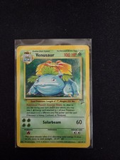 Venusaur Base Set 2 18/130 Holo Rare Pokémon (Damaged) picture