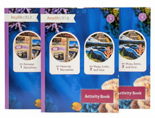 Amplify CKLA Unit 1 and Unit 2 Activity Book Grade 5 Set of 3 picture