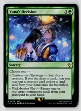 Yuna's Decision 74 R MTG FIC NM picture