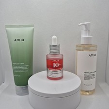 Anua Glass Skin Beginner Set 3-Step Double Cleansing Kit with Serum & Oil picture